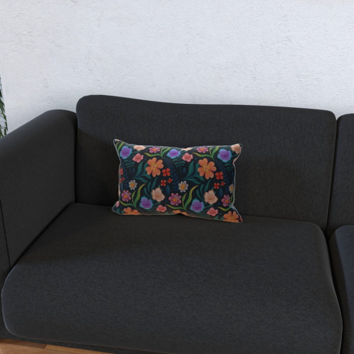 Cushions - Very Floral Dark - printonitshop