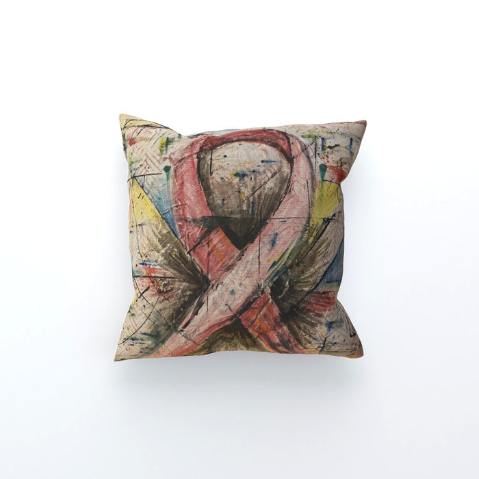 Cushions - Pink Ribbon - CJ Designs - printonitshop