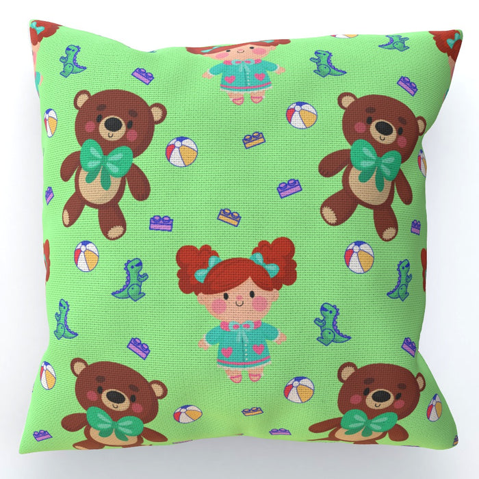 Cushions - Toys Green - printonitshop