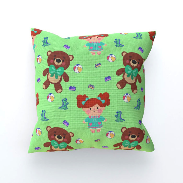 Cushions - Toys Green - printonitshop