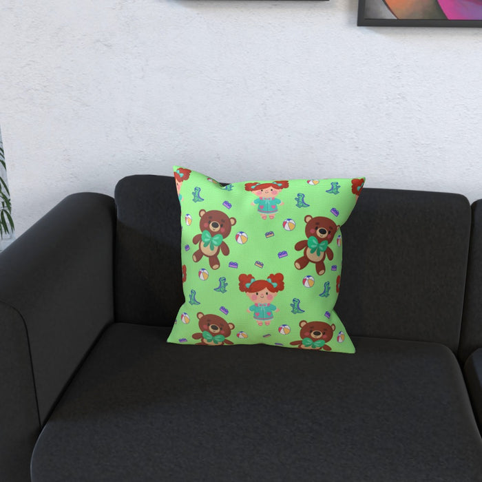 Cushions - Toys Green - printonitshop