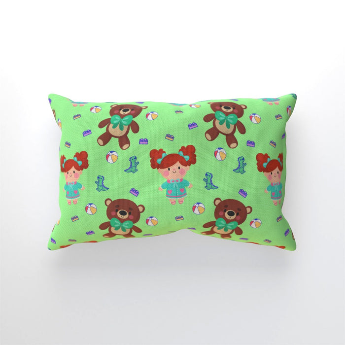 Cushions - Toys Green - printonitshop