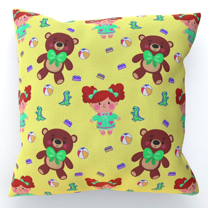 Cushions - Toys Yellow - printonitshop