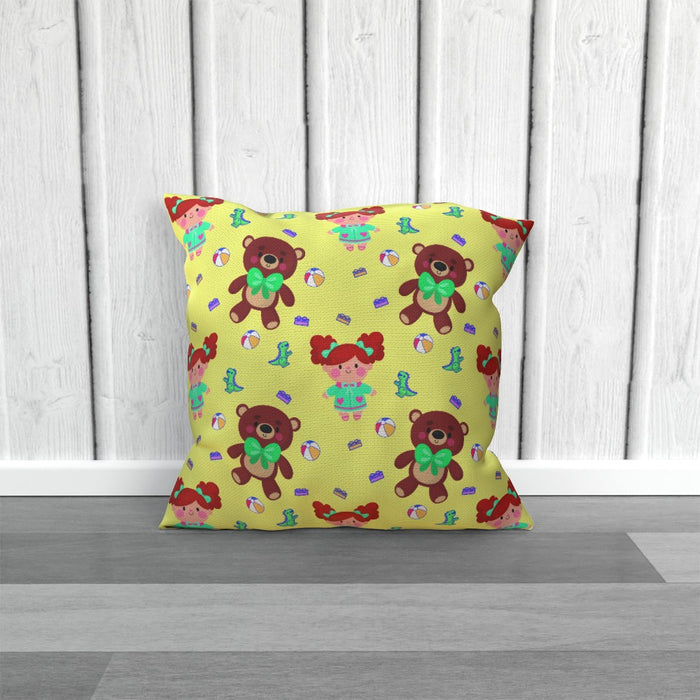 Cushions - Toys Yellow - printonitshop