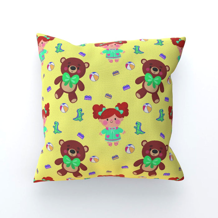 Cushions - Toys Yellow - printonitshop