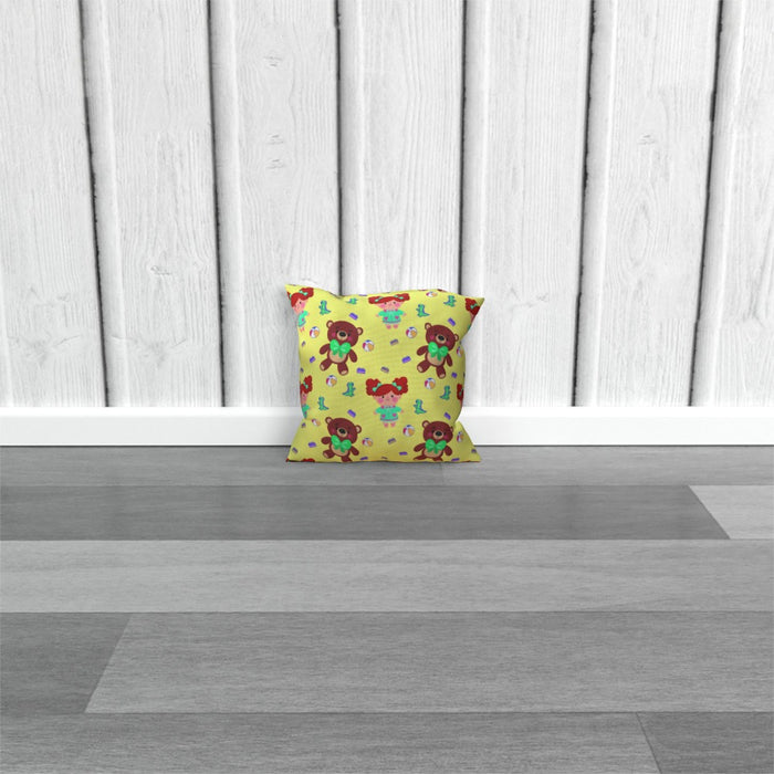 Cushions - Toys Yellow - printonitshop