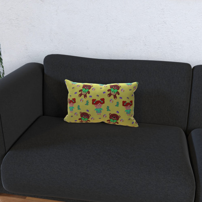 Cushions - Toys Yellow - printonitshop