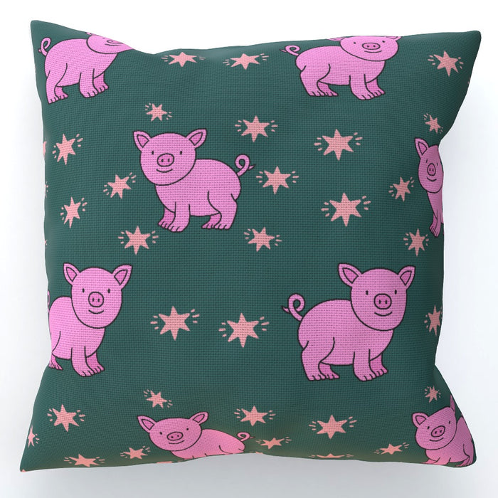 Cushions - Pings on Green - printonitshop