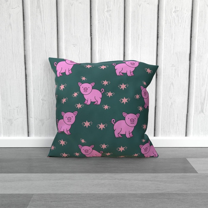 Cushions - Pings on Green - printonitshop