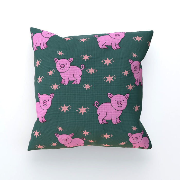 Cushions - Pings on Green - printonitshop