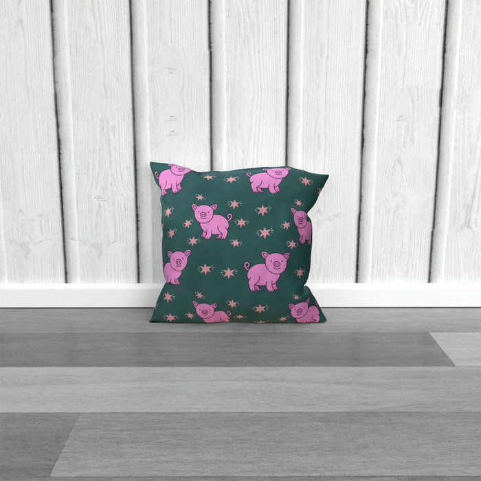 Cushions - Pings on Green - printonitshop