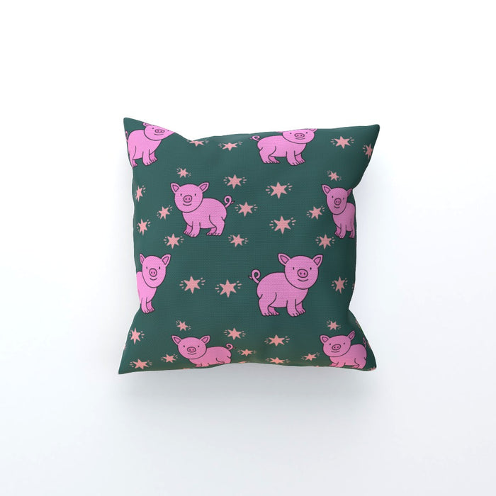 Cushions - Pings on Green - printonitshop