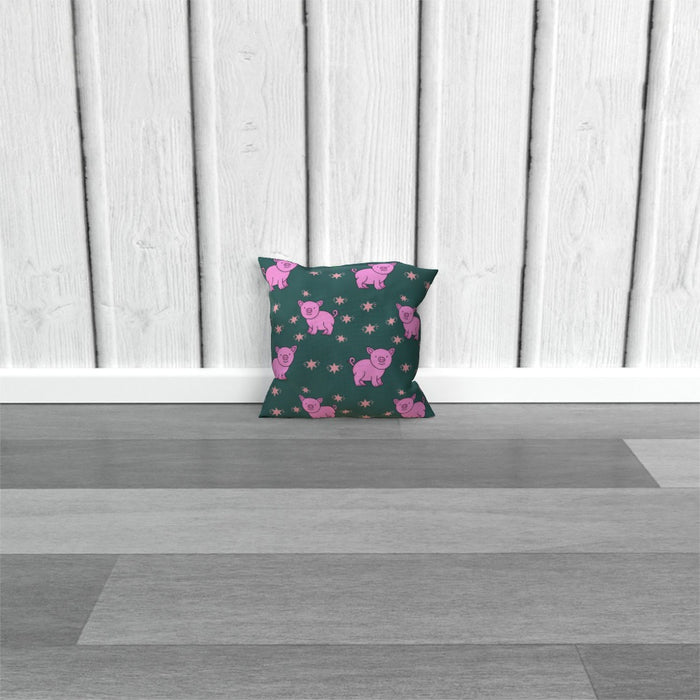 Cushions - Pings on Green - printonitshop