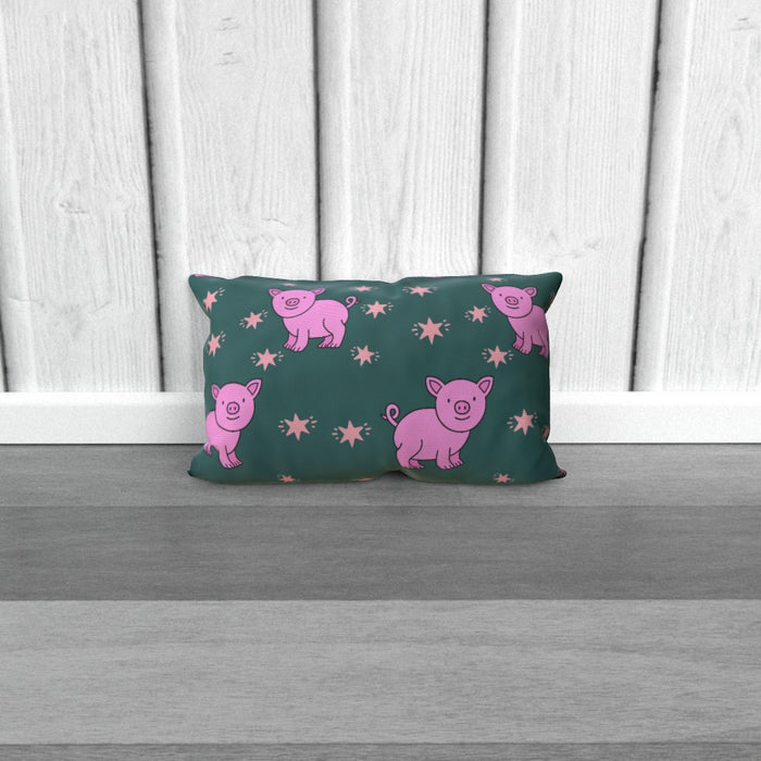 Cushions - Pings on Green - printonitshop