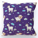 Cushions - Goat / Sheep on Blue - printonitshop