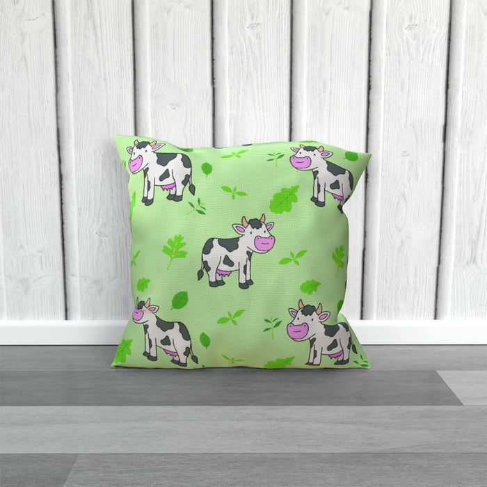 Cushions - Green Cows - printonitshop