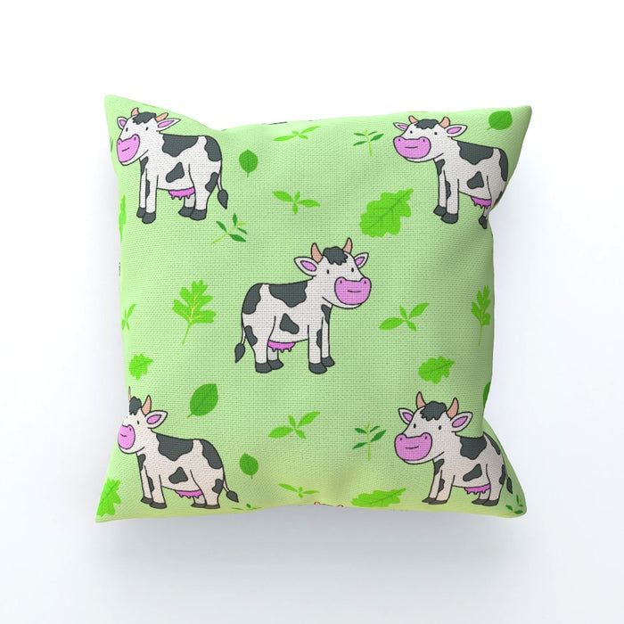Cushions - Green Cows - printonitshop