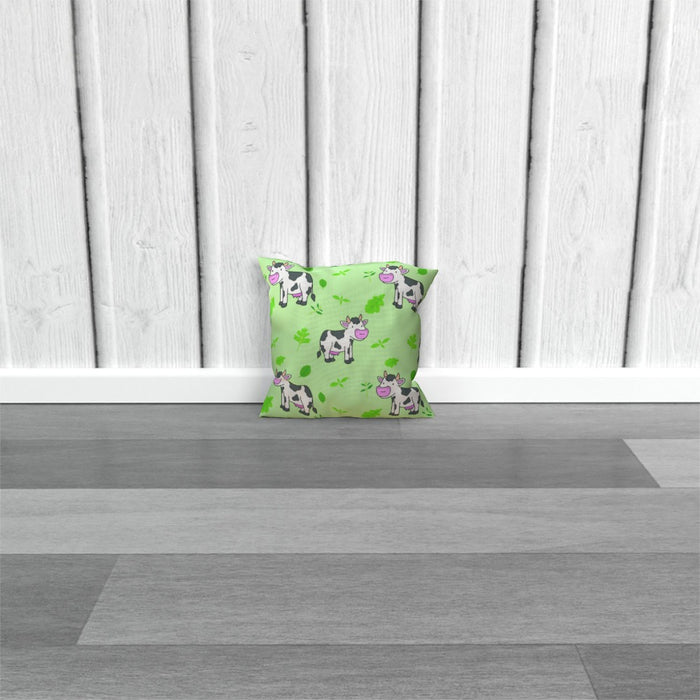 Cushions - Green Cows - printonitshop