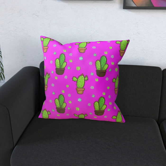 Cushions - Cactus on Pink - printonitshop