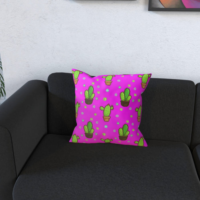 Cushions - Cactus on Pink - printonitshop