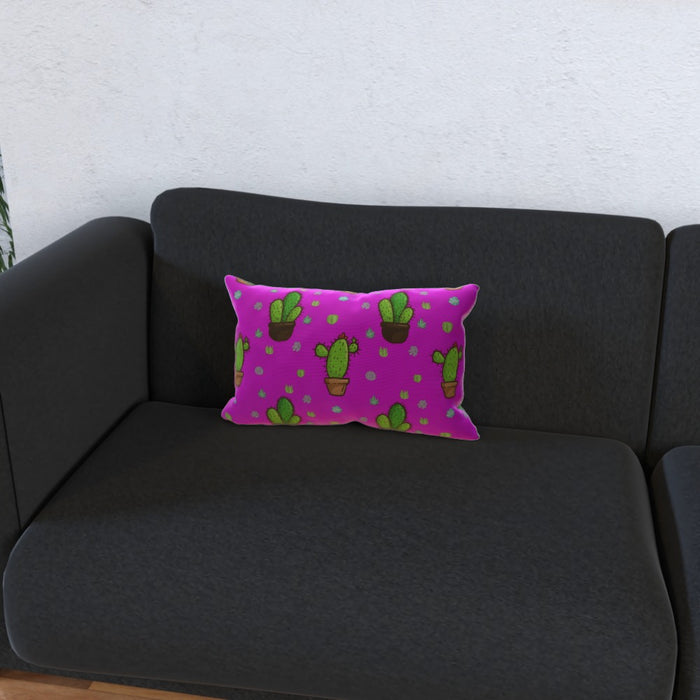 Cushions - Cactus on Pink - printonitshop