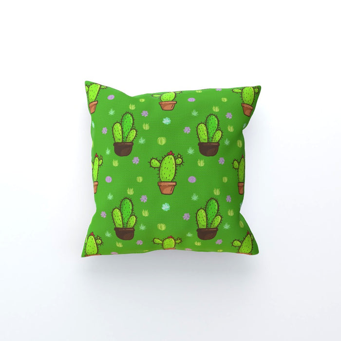 Cushions - Cactus on Green - printonitshop