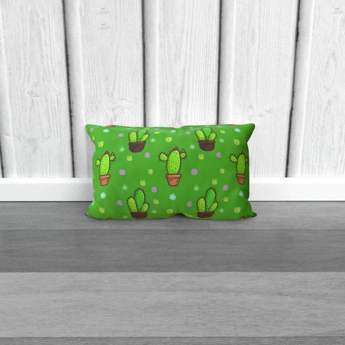 Cushions - Cactus on Green - printonitshop