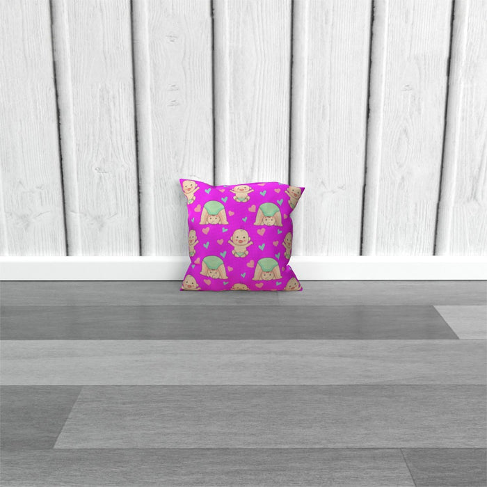 Cushions - Babies on Pink - printonitshop