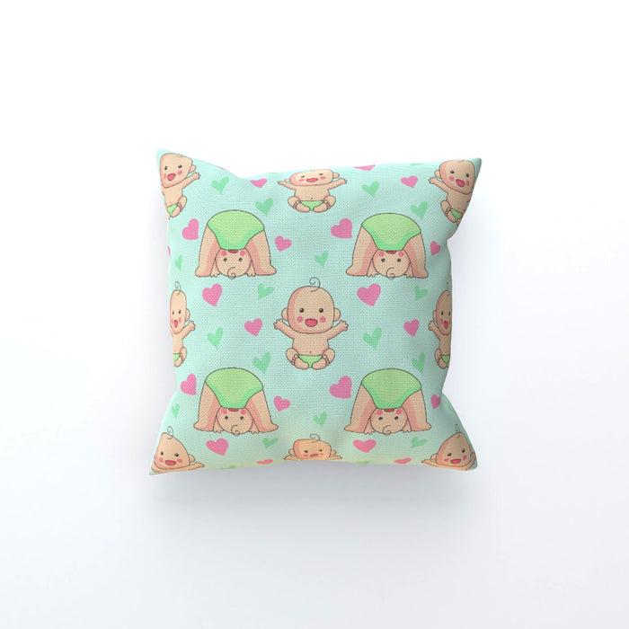 Cushions - Babies on Light Blue - printonitshop