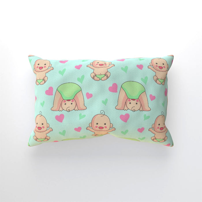 Cushions - Babies on Light Blue - printonitshop