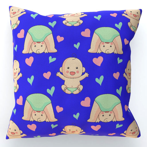 Cushions - Babies on Blue - printonitshop