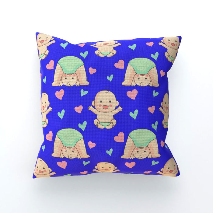 Cushions - Babies on Blue - printonitshop