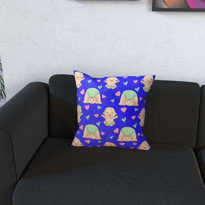 Cushions - Babies on Blue - printonitshop