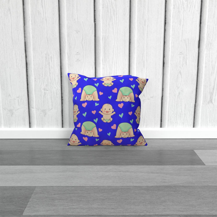 Cushions - Babies on Blue - printonitshop