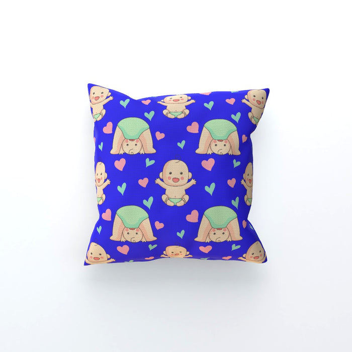 Cushions - Babies on Blue - printonitshop
