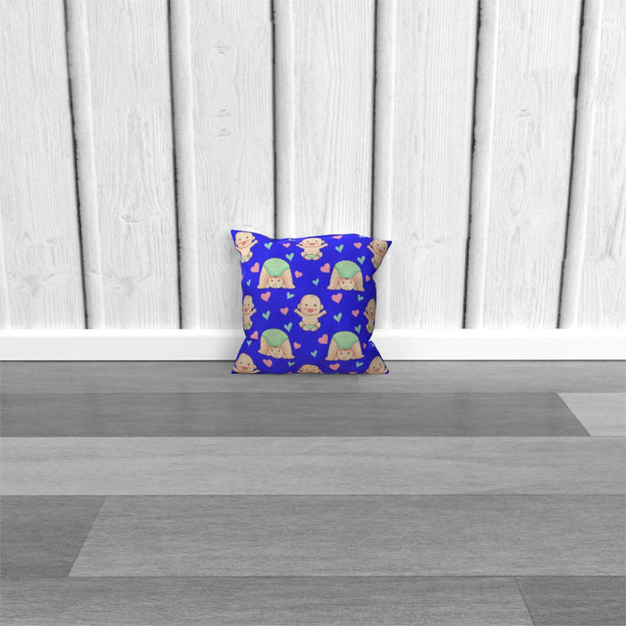 Cushions - Babies on Blue - printonitshop
