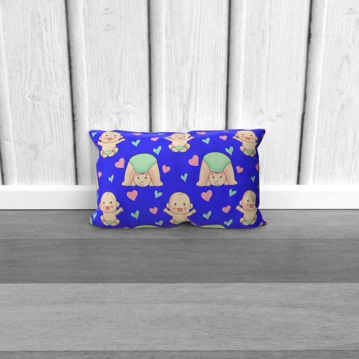 Cushions - Babies on Blue - printonitshop