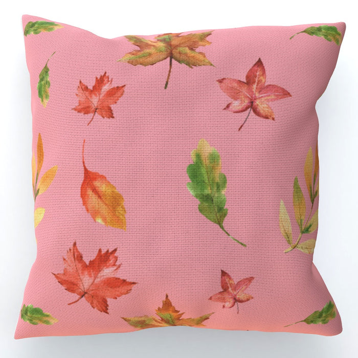 Cushions - Autumn Leaves Pink - printonitshop