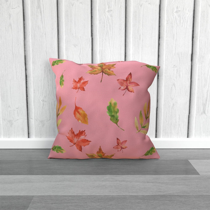 Cushions - Autumn Leaves Pink - printonitshop