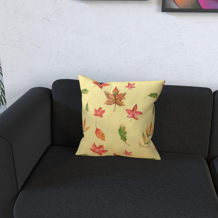 Cushions - Autumn Leaves Cream - printonitshop