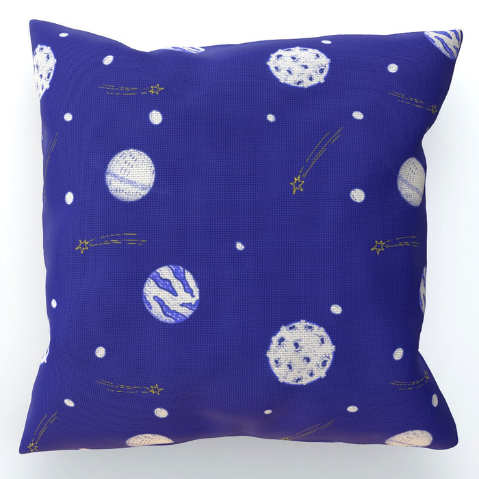 Cushions - Planets Blue - printonitshop