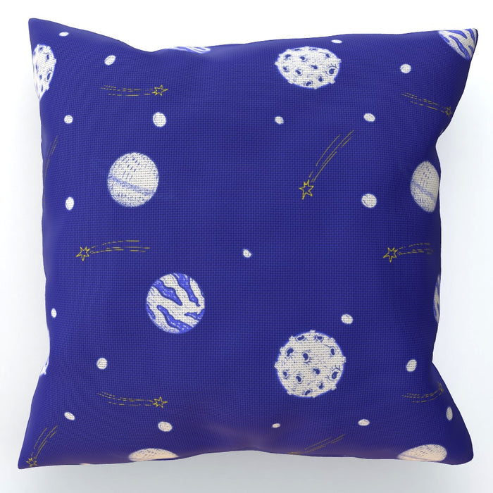 Cushions - Planets Blue - printonitshop