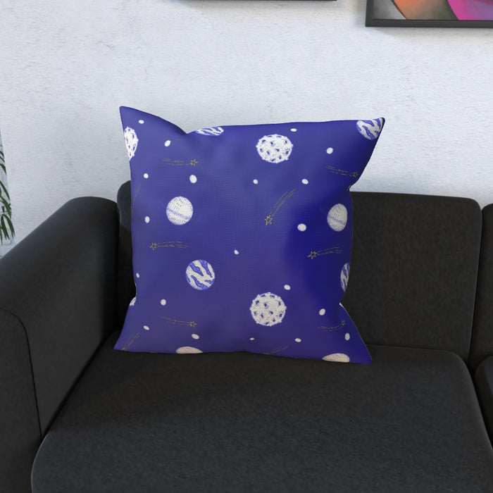 Cushions - Planets Blue - printonitshop