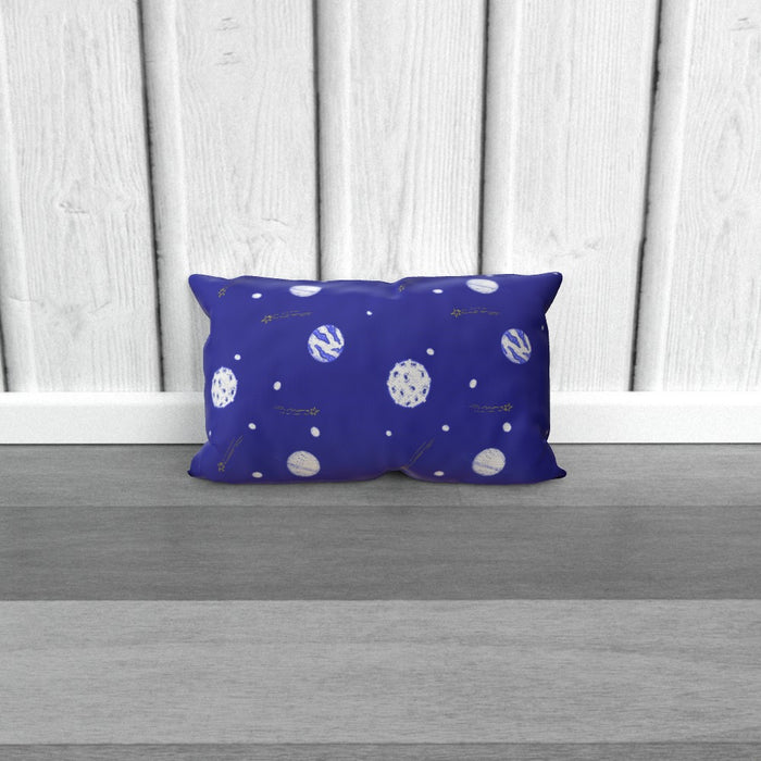 Cushions - Planets Blue - printonitshop