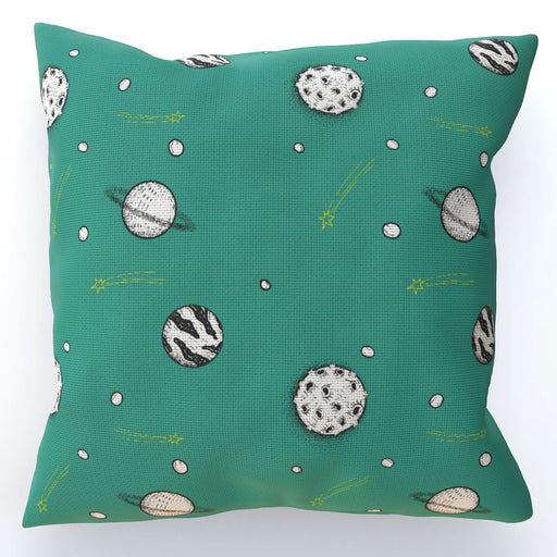 Cushions - Planets Teal - printonitshop