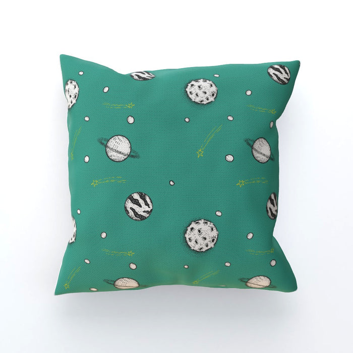 Cushions - Planets Teal - printonitshop