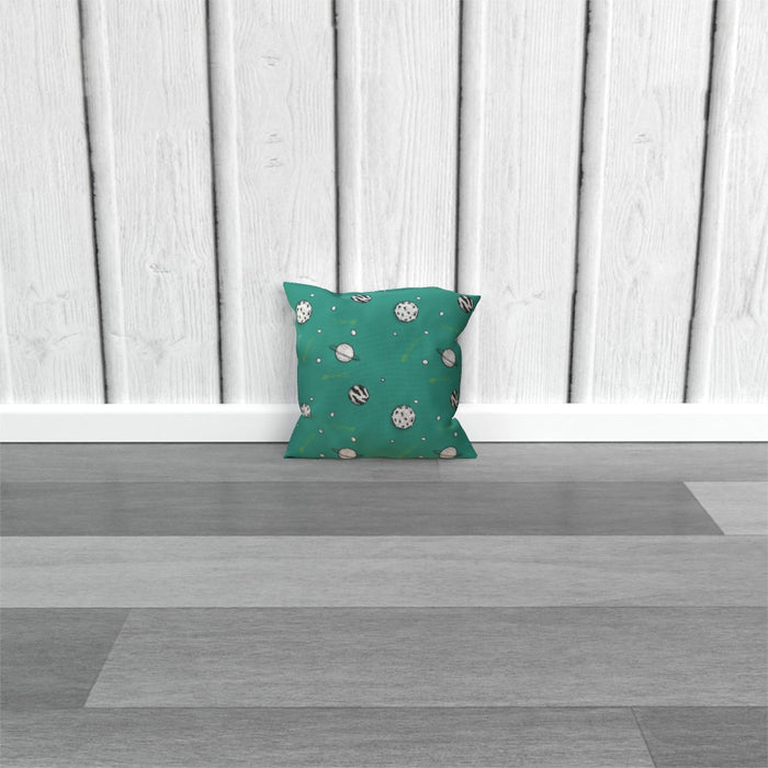 Cushions - Planets Teal - printonitshop