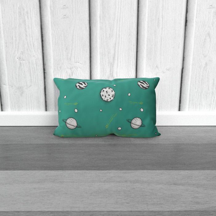 Cushions - Planets Teal - printonitshop