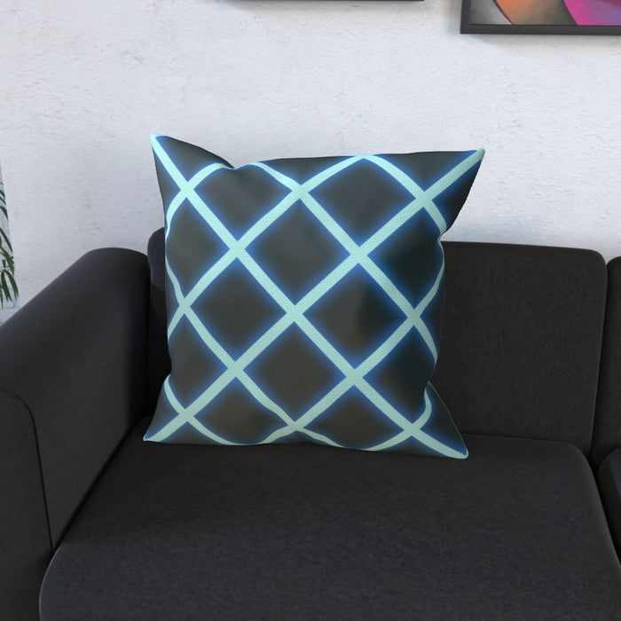 Cushions - Neon Blue - printonitshop