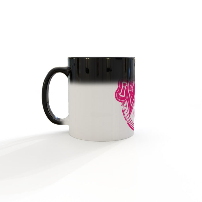 11oz Colour Changing Mug - I Love u roundal - Print On It